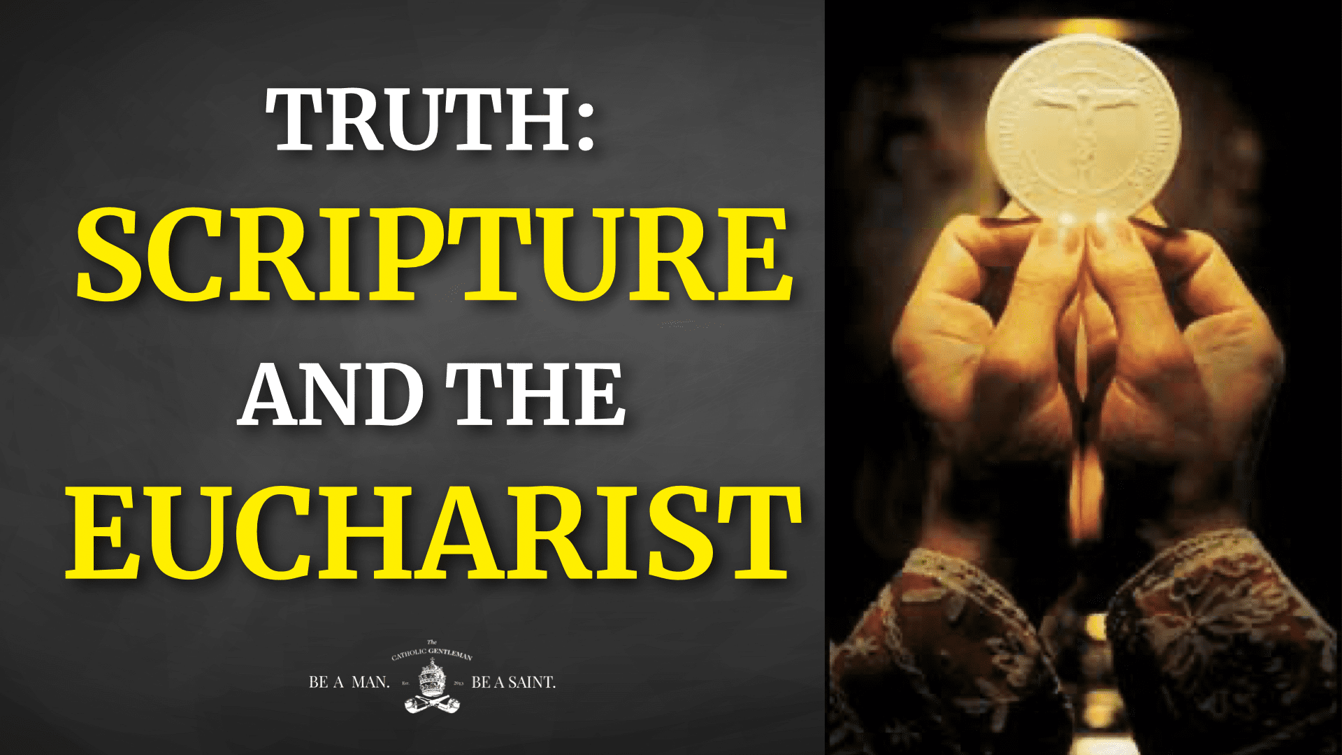 What Scripture ACTUALLY Says About the Eucharist